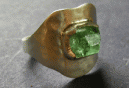 Tourmaline Crystal Ring