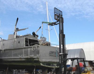 Forklife removes old generator.jpg