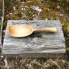 Hand carved spatula